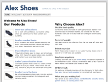 Tablet Screenshot of alexshoes.com.ph